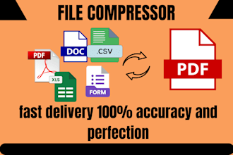 use a file compressor reduces the size pdf file video files with no quality loss