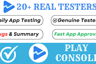 do 20 tester google play app pre release closed testing