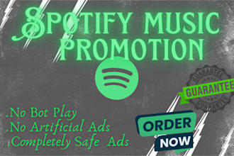 do organic spotify music promotion