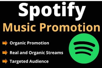 do spotify album promotion, spotify music track promotion