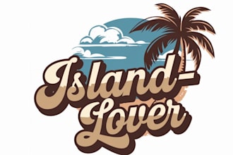 design luxury island logo for your company
