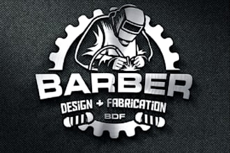 design catchy aesthetics fabrication logo