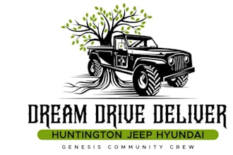 luxury design high quality jeep logo in high definition