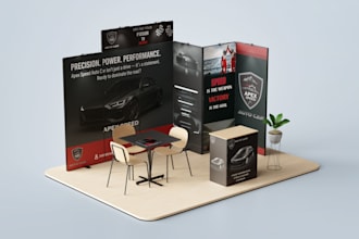 professional trade show booth and exhibition stand desing