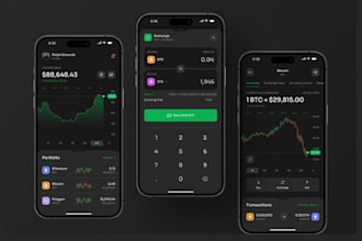 develop a custom fintech app neobank app payment app wallet app loan app