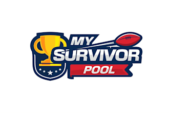 design a modern creative football pool tournament logo