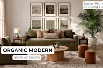 design a luxury airbnb interior within your budget