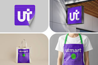 design logo, branding concept, and visual impact