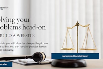 build stunning attorney, lawyer and law firm website
