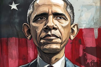 create a political cartoon or editorial illustration