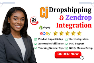 do cj dropshipping to shopify, cj dropshipping to ebay, zendrop