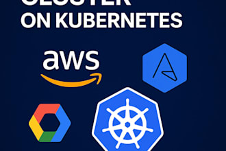 dockerize and deploy your app using kubernetes eks, gke