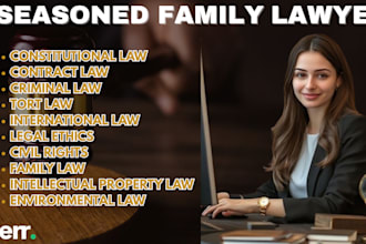 be your lawyer in civil, criminal, family, divorce and tort law disputes
