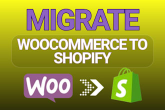 migrate woocommerce to shopify or wordpress website migration