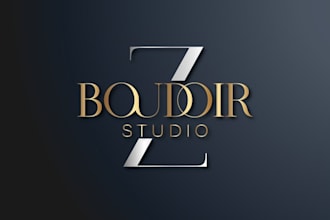 design a custom luxury aesthetics beauty shop signature logo