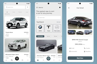 develop luxury car rental app, limousine app, airport pickup app, flight booking