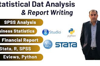 do business statistics, economics, statistical data analysis in spss, stata, r