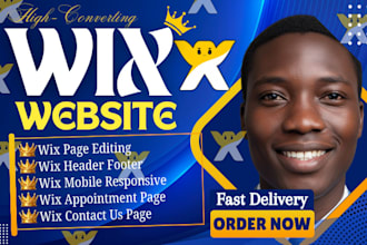 fix wix contact us booking form appointment page wix header footer redesign