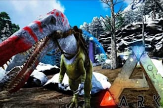 code ark ascended mods with custom creatures, structures, systems in ue4 or ue5
