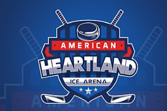 design high quality chicago based ice arena logo