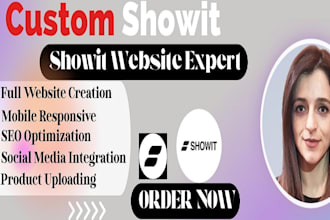 design redesign customize showit website for blogs, ecommerce showit template