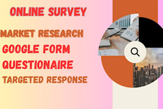 create and analyze online surveys using google forms, and typeform