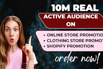 skyrocket clothing store,shopify store to 10m orgsnic active audience