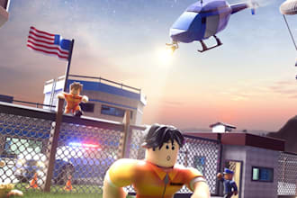 do roblox full game creation,lua scripting, gui,game ai,game map,weapon systems
