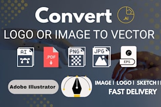 do vector tracing or convert to vector quickly
