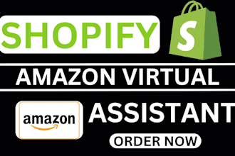 be your shopify amazon virtual assistant for ecommerce