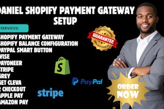 create a verified shopify payment gateway wise payoneer paypal