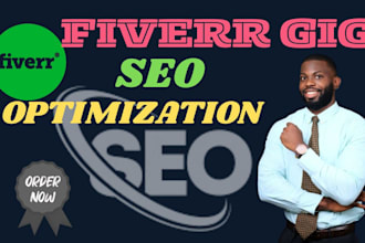 be your professional fiverr gig seo optimizer