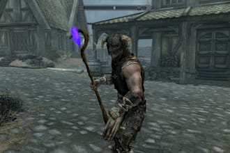 mod unreal engine game skyrim mods, weapon, amour, racemenu