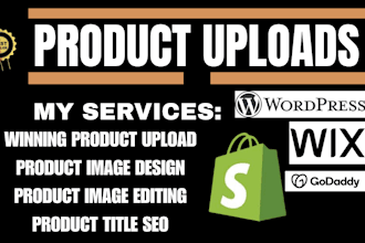 add products upload listings tags product description writing product sketch