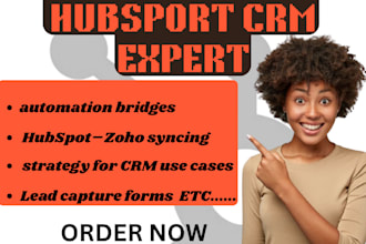 setup customize and automate your hubspot CRM workflows  landing page carrd co