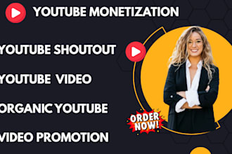 do USA youtube video monetization promote channel organically