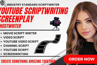 write true crime podcast, script writing youtube, documentary scriptwriter