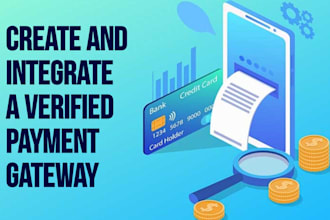 setup and integrate a verified payment gateway eg, stripe, skrill, wise, square