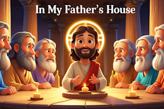 draw bible themed illustration christian story book illustration children story