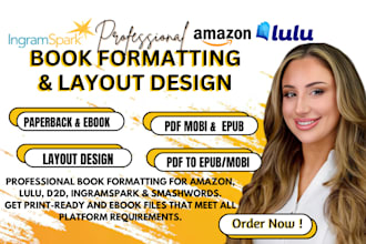 do book formatting for amazon, kindle ebook typesetting, resize paperback cover