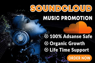 professionally promote your soundcloud album to real active listeners