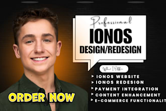 do ionos website design, ionos website redesign, ionos website ecommerce website