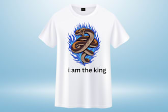design trendy t shirts with nature inspired illustrations