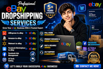 do amazon walmart aliexpress to ebay dropshipping toplisting