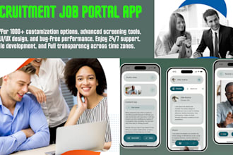 develop recruitment job portal app, job board app, staffing app