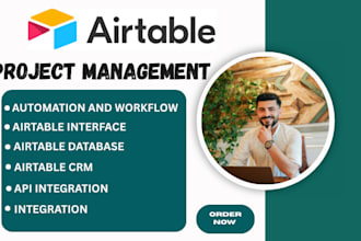build airtable automation, airtable interface, be your airtable expert, airtable
