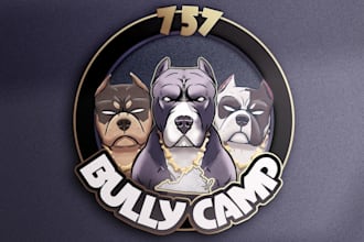 do modern animal dog pet care and veterinary logo