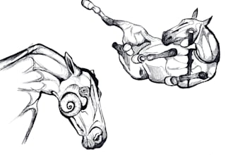 gothic or horror illustrator for book covers, tattoos