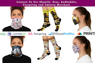 do eye catching unique, socks neck gaiter and face mask design