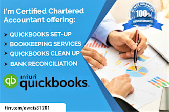 setup, catch up and do your bookkeeping in quickbooks online